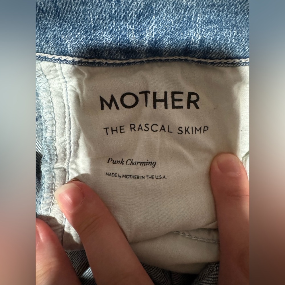 MOTHER The Rascal Skimp Women's Jeans - Light Blue